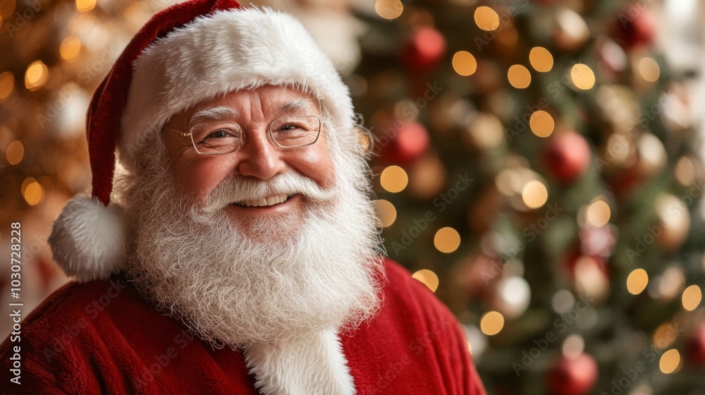 Santa Claus with Christmas Tree Santa Claus with Christmas Tree