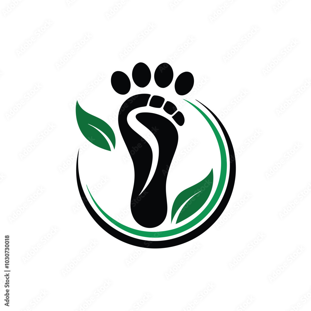 minimalist foot care logo, foot health logo design, hand-drawn foot logo, natural foot care logo vector illustration minimalist foot care logo, foot health logo design, hand-drawn foot logo, natural foot care logo vector illustration