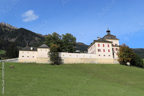 Schloss Wolfsthurn in Mareit im Südtirol. photo