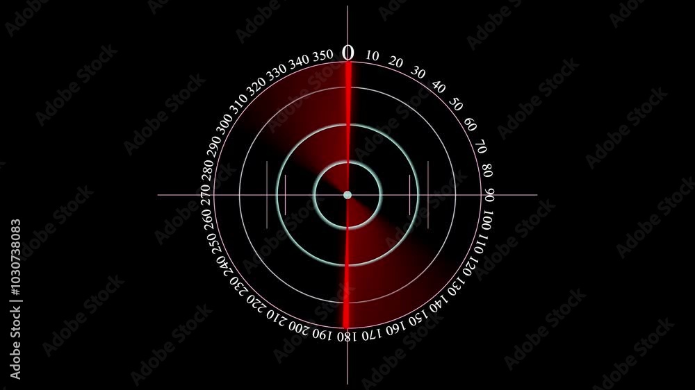 Radar Scanning loop. Looped animation radar icon on a transparent background Radar Scanning loop. Looped animation radar icon on a transparent background