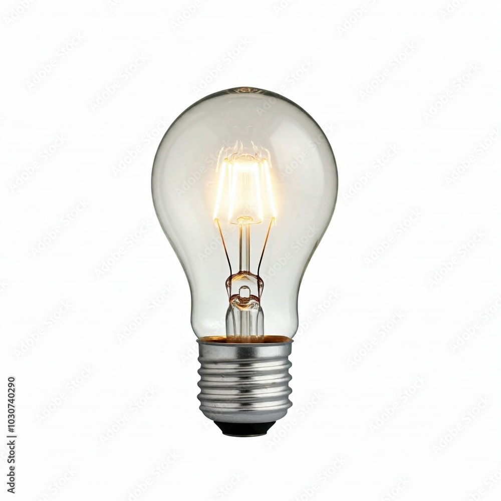 light bulb isolated on white light bulb isolated on white