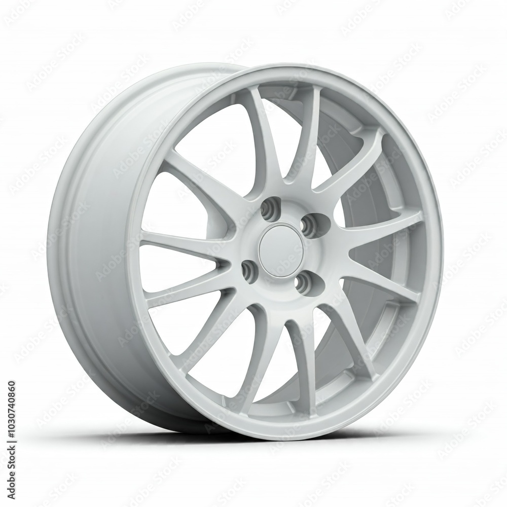 Obraz premium wheel isolated on white