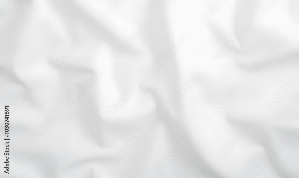 Soft white plastic bag material with a subtle textured look appears on camera. Soft white plastic bag material with a subtle textured look appears on camera.