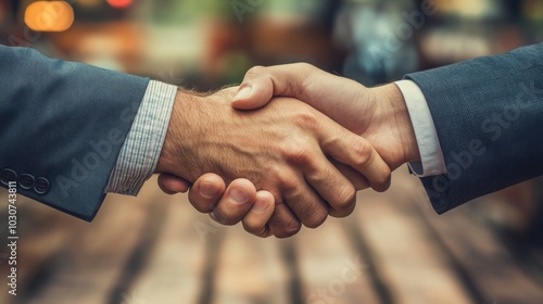 Business Agreement Handshake