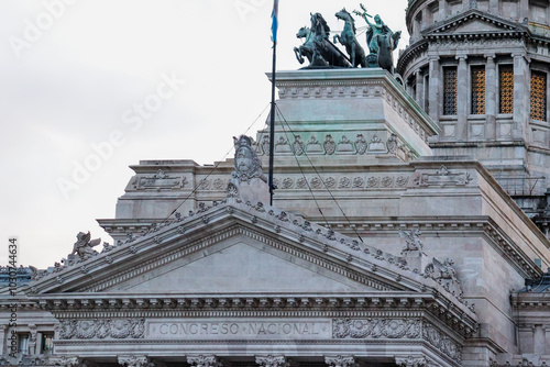 detail of the congress of the Argentine Republic photo