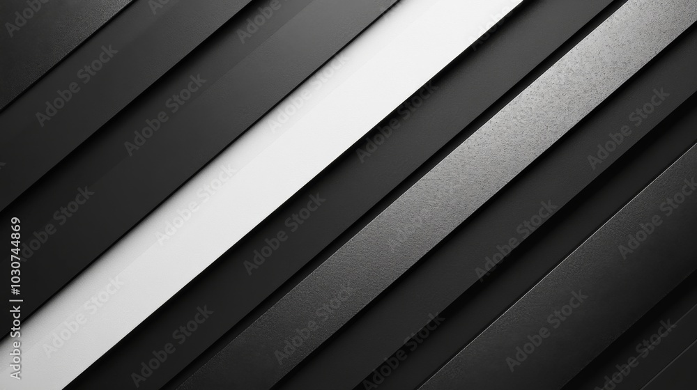 Geometric Minimalist Black and White Pattern Geometric Minimalist Black and White Pattern