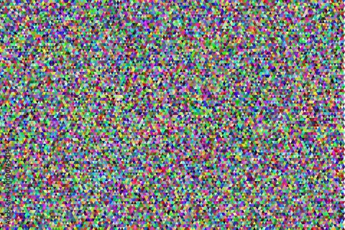 hundreds upon hundreds of randomly colored triangles perfect for a lively and cheerful background photo