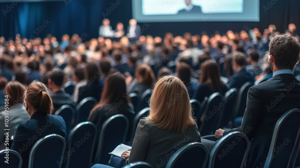 Audience Attending Business Conference Even Audience Attending Business Conference Even