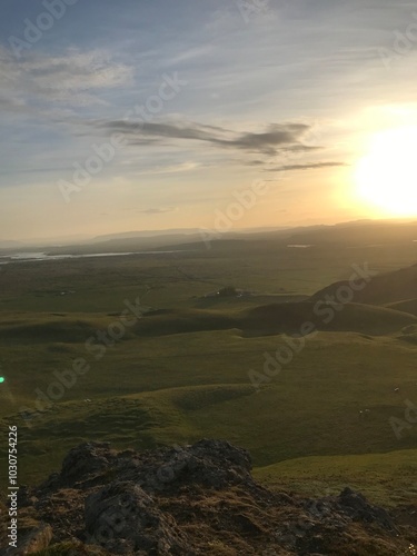 Beautiful icelandic landscape  photo