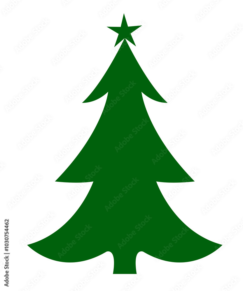 Christmas tree clip art design on plain white transparent isolated background for card, shirt, hoodie, sweatshirt, apparel, card, tag, mug, icon, poster or badge Christmas tree clip art design on plain white transparent isolated background for card, shirt, hoodie, sweatshirt, apparel, card, tag, mug, icon, poster or badge