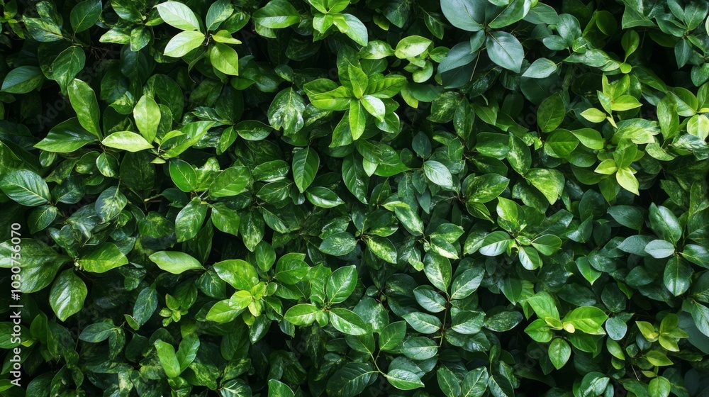 Lush Green Foliage Background Lush Green Foliage Background