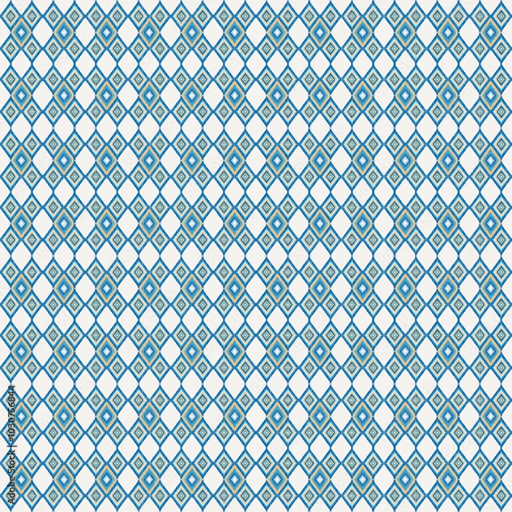 Thai ethnic traditional seamless pattern on background.