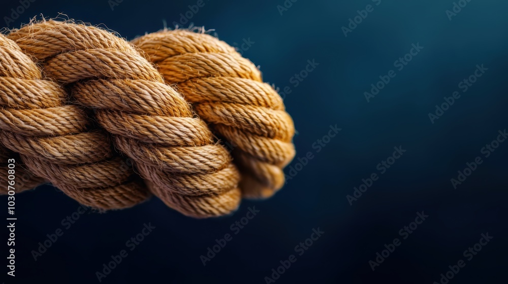This macro shot showcases the intricate texture and detail of rope against a neutral background, emphasizing craftsmanship and natural beauty. Perfect for design projects. This macro shot showcases the intricate texture and detail of rope against a neutral background, emphasizing craftsmanship and natural beauty. Perfect for design projects.