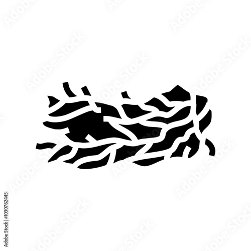 jatamansi ayurvedic herb glyph icon vector. jatamansi ayurvedic herb sign. isolated symbol illustration