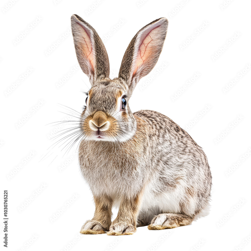 Curious Bunny Portrait: A close-up portrait of a curious brown rabbit with long ears and a gentle expression, captured in sharp focus, showcasing its captivating charm and playful nature. Curious Bunny Portrait: A close-up portrait of a curious brown rabbit with long ears and a gentle expression, captured in sharp focus, showcasing its captivating charm and playful nature.