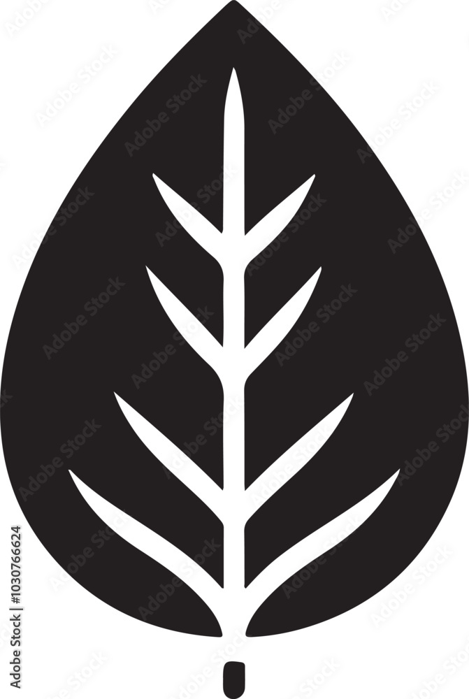leaf icon logo vector illustration leaf icon logo vector illustration