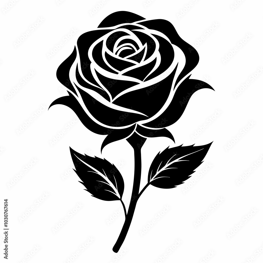 black rose isolated on white black rose isolated on white