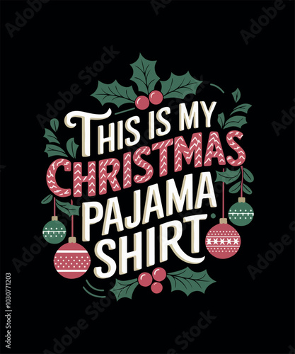 Merry Christmas T-shirt Design