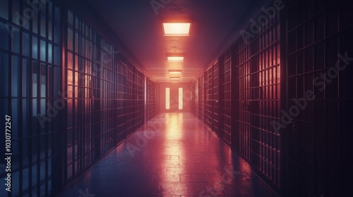 Moody Prison Corridor