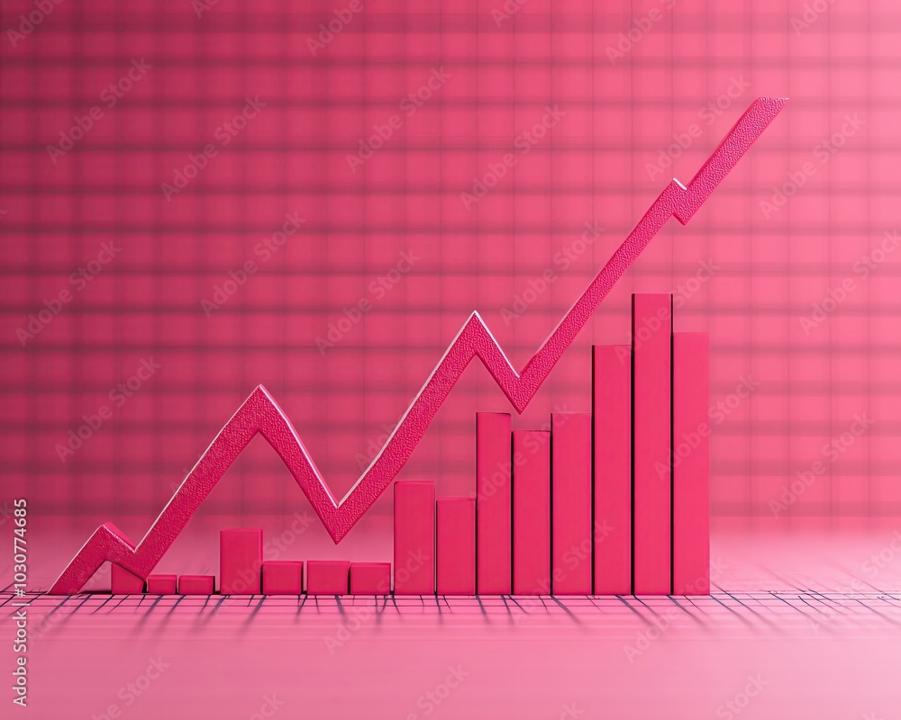 Naklejka premium Shrinking savings account balance with a descending interest rate graph, financial anxiety