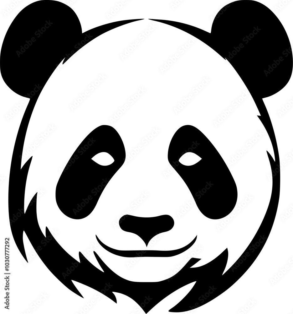 Panda - High Quality Vector Logo - Vector illustration ideal for T-shirt graphic Panda - High Quality Vector Logo - Vector illustration ideal for T-shirt graphic