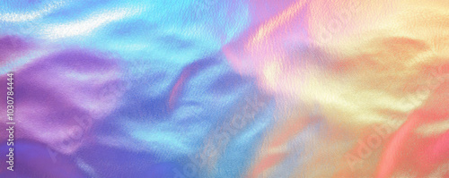 Holographic rainbow foil iridescent texture abstract hologram background