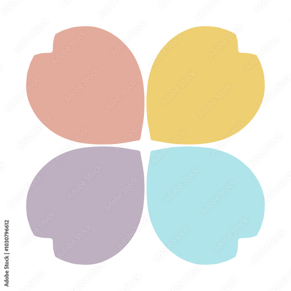 Floral Diagram 4 Petals