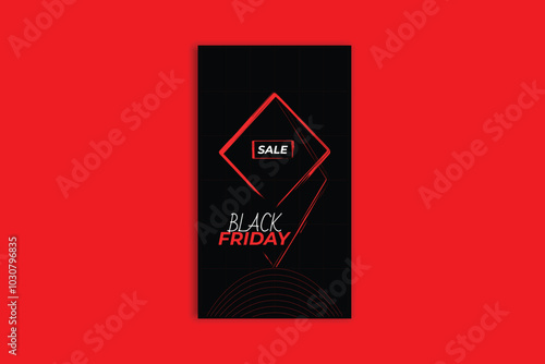  sale social media post banner design template Black Friday