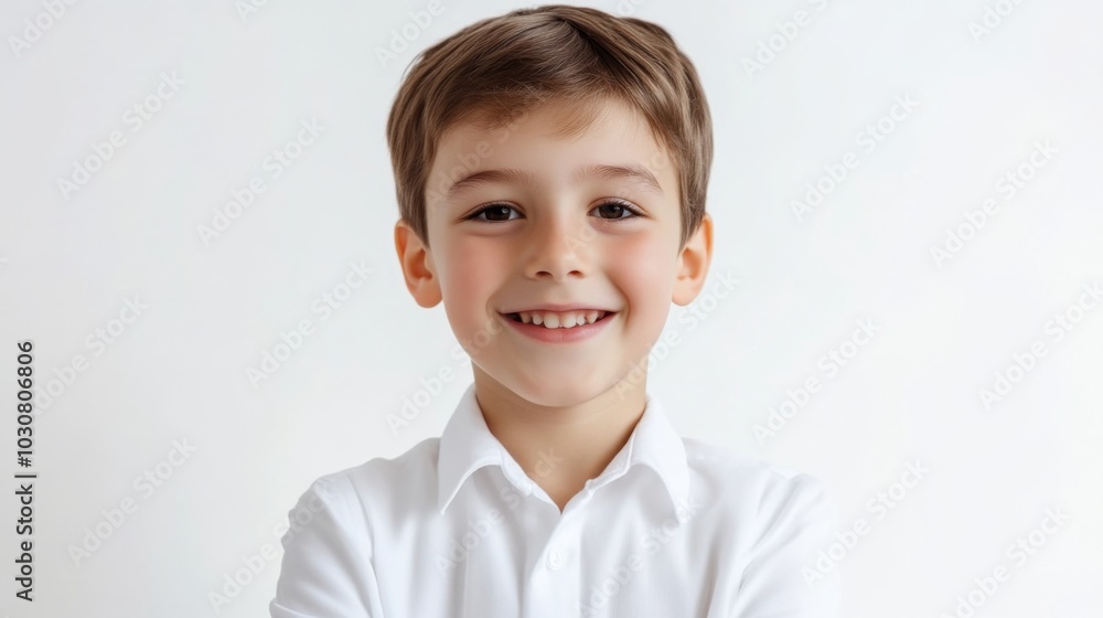 Smiling Boy Portrait - Happy Child Photography Smiling Boy Portrait - Happy Child Photography