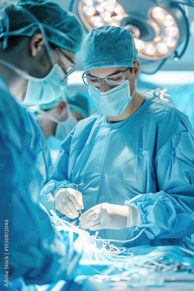 Surgeons Operating Room