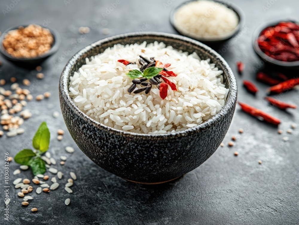 bowl of rice bowl of rice