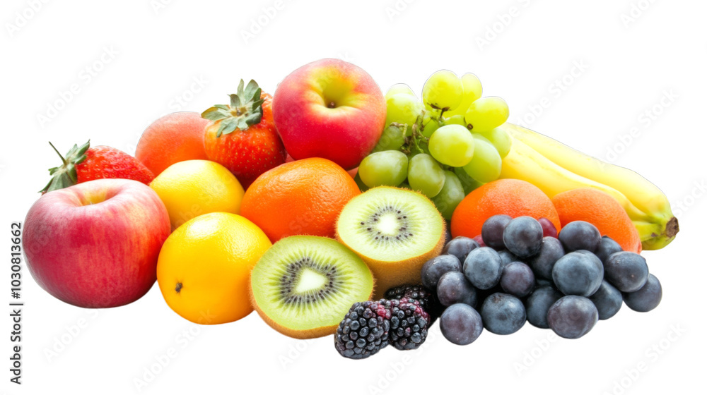 PNG Vibrant Fruit Bowl: A Colorful Display of Freshness Isolated on Transparent Background PNG Vibrant Fruit Bowl: A Colorful Display of Freshness Isolated on Transparent Background