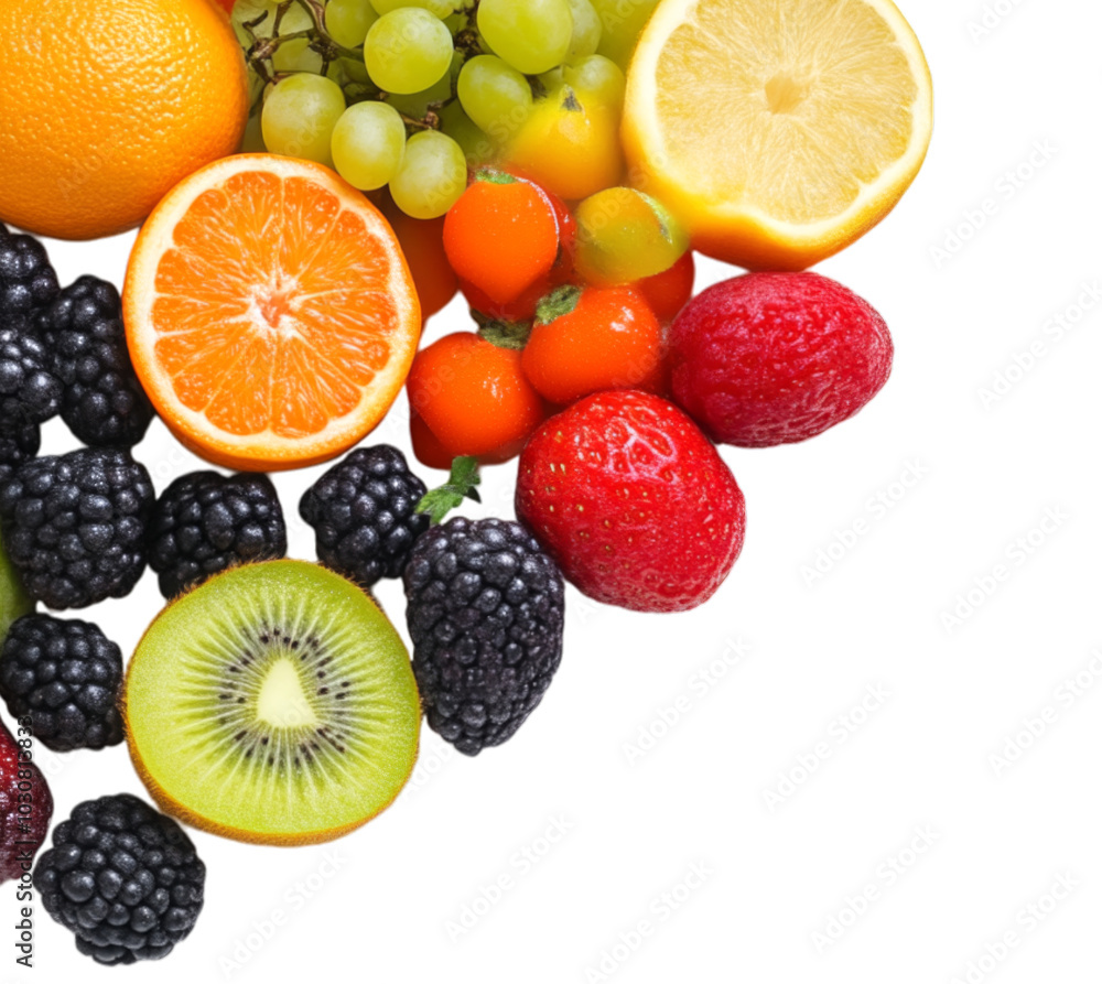 PNG Vibrant Fruit Bowl: A Symphony of Colors and Flavors Isolated on Transparent Background PNG Vibrant Fruit Bowl: A Symphony of Colors and Flavors Isolated on Transparent Background