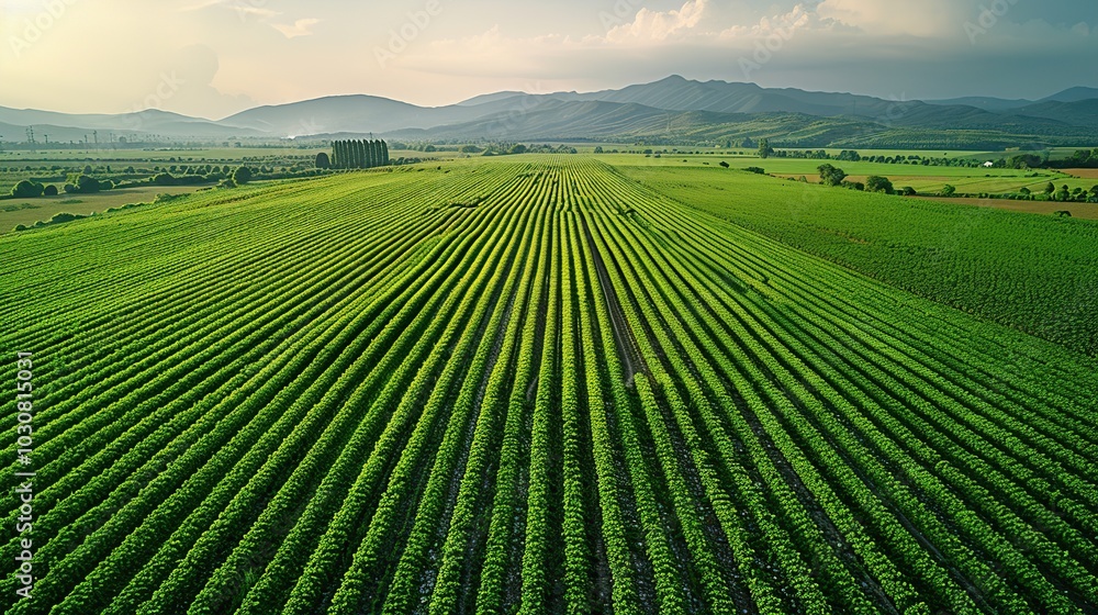 Agricultural fields once green now barren, showcasing global warming's effects. Aerial view of climate change, environmental crisis, pollution, risk, no people in sight. High resolution Illustration, Agricultural fields once green now barren, showcasing global warming's effects. Aerial view of climate change, environmental crisis, pollution, risk, no people in sight. High resolution Illustration,