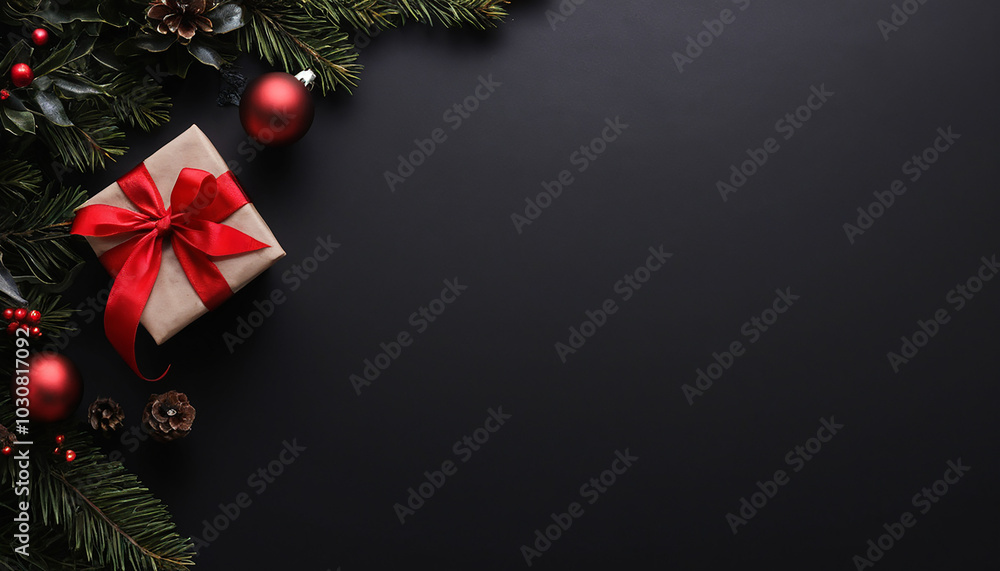 Black Christmas Background Black Christmas Background