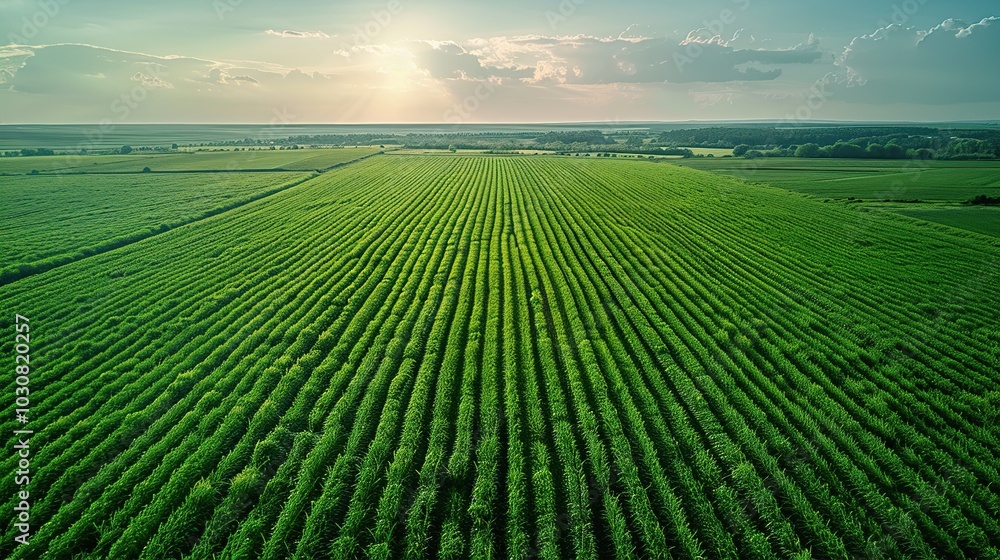 Green fields turning barren, illustrating the impact of global warming. Aerial view of climate change, environmental crisis, pollution, risk, no people present. High resolution Illustration, in the Green fields turning barren, illustrating the impact of global warming. Aerial view of climate change, environmental crisis, pollution, risk, no people present. High resolution Illustration, in the