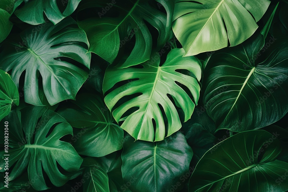 custom made wallpaper toronto digitalClose-up of green leaves