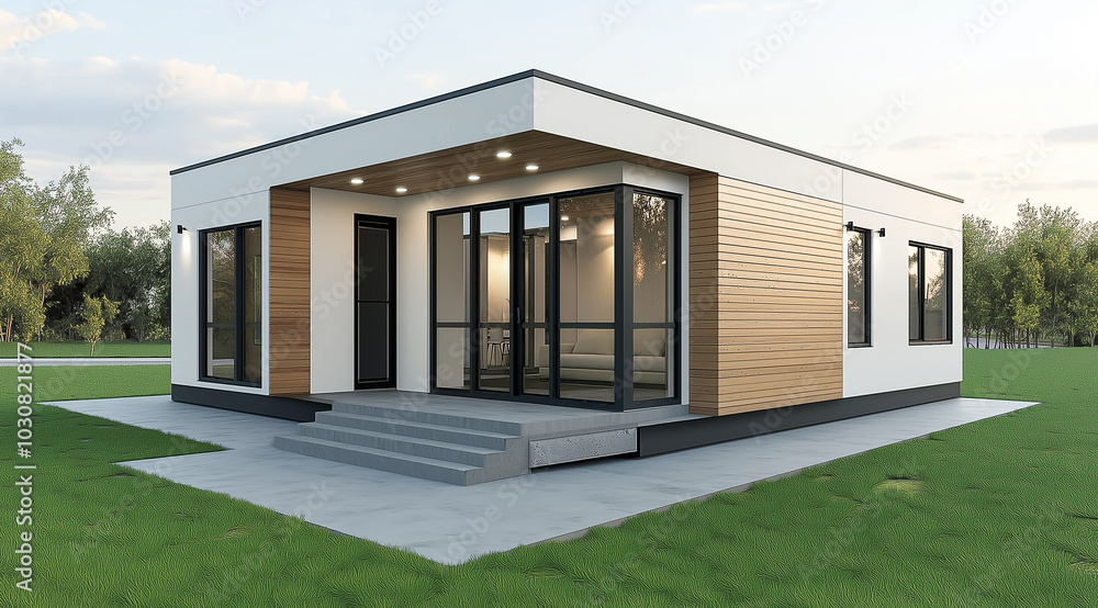 luxury real estate house with modern architecture luxury real estate house with modern architecture