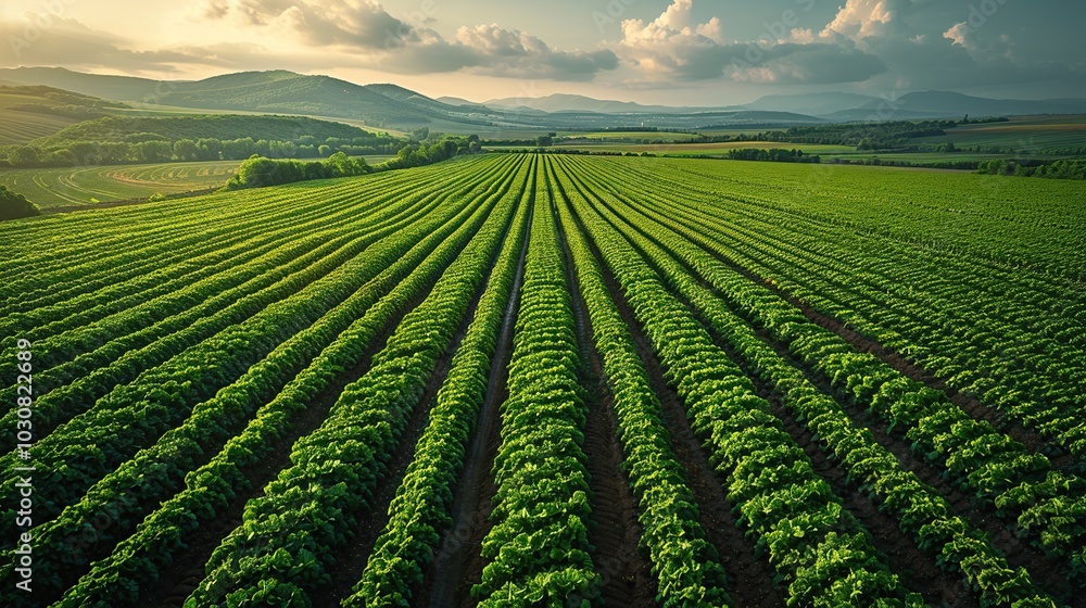 Agricultural fields once lush now barren, showcasing the effects of global warming. Aerial view of climate change, environmental crisis, pollution, risk, no people. High resolution Illustration, in Agricultural fields once lush now barren, showcasing the effects of global warming. Aerial view of climate change, environmental crisis, pollution, risk, no people. High resolution Illustration, in
