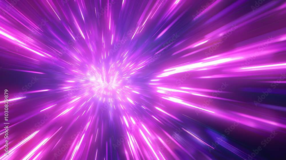 Vibrant Neon Light Burst in Purple, Dynamic Pink and Purple Neon Speed Rays, Abstract Neon Burst Background for Futuristic Design. Vibrant Neon Light Burst in Purple, Dynamic Pink and Purple Neon Speed Rays, Abstract Neon Burst Background for Futuristic Design.