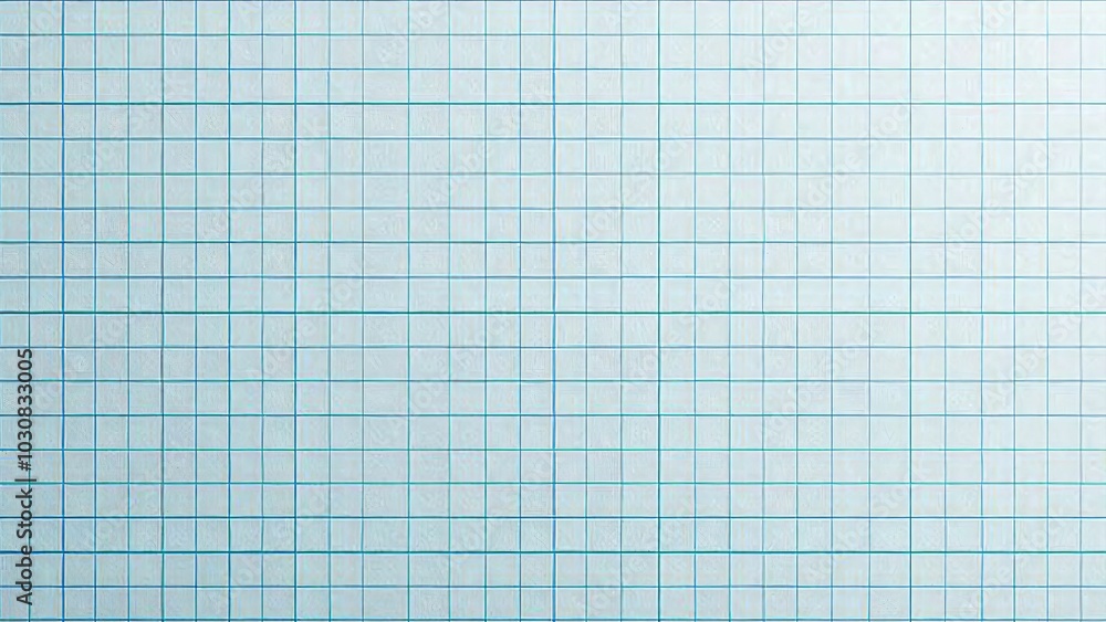 Blue-lined grid paper pattern on light background Blue-lined grid paper pattern on light background