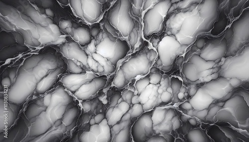 black and white abstract marble texture background