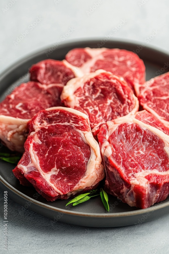 Raw Meat Plate Raw Meat Plate