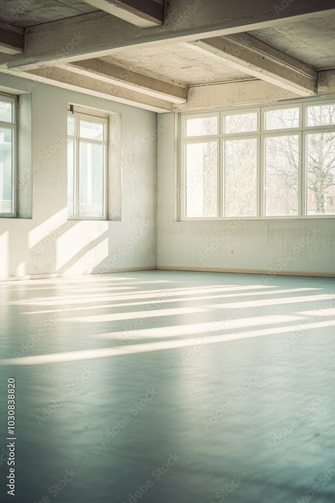 Empty Room with Many Windows Empty Room with Many Windows