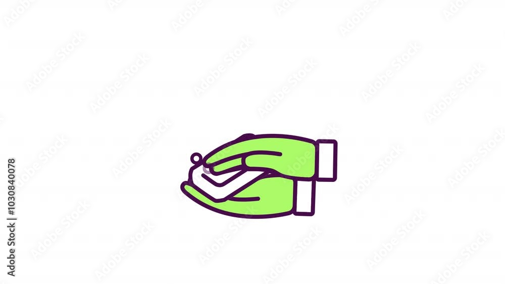 How toclean your gloves animation How toclean your gloves animation