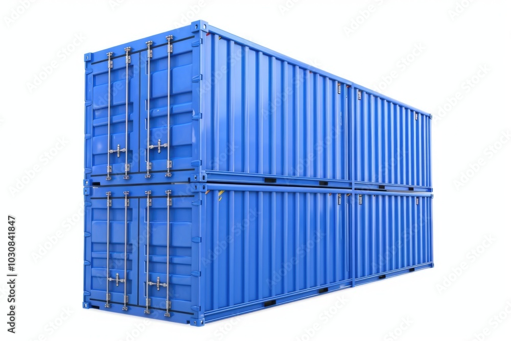 Stacked Shipping Containers Stacked Shipping Containers
