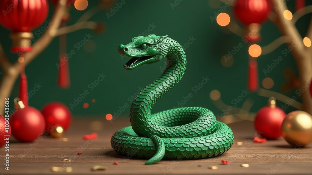 2025 is the symbol of the Chinese New Year green snake. Lunar New Year Celebrations 2025 is the symbol of the Chinese New Year green snake. Lunar New Year Celebrations