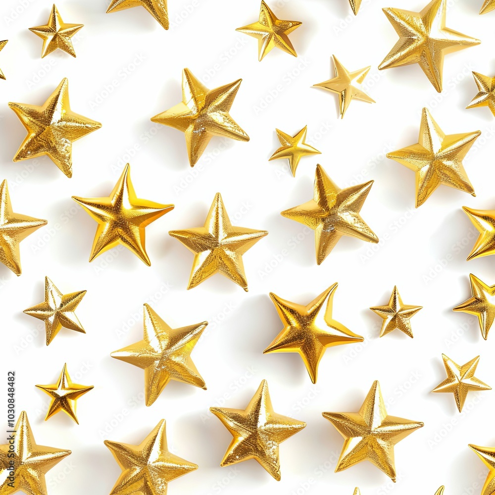 elegant design combines gold stars in a symmetrical arrangement on a white canvas, embodying simplicity and sophistication. elegant design combines gold stars in a symmetrical arrangement on a white canvas, embodying simplicity and sophistication.
