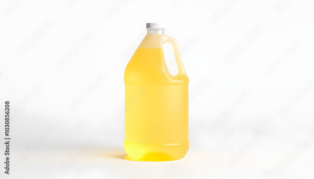 Bottle gallon plastic mockup realistic isolated with white highlights, png Bottle gallon plastic mockup realistic isolated with white highlights, png