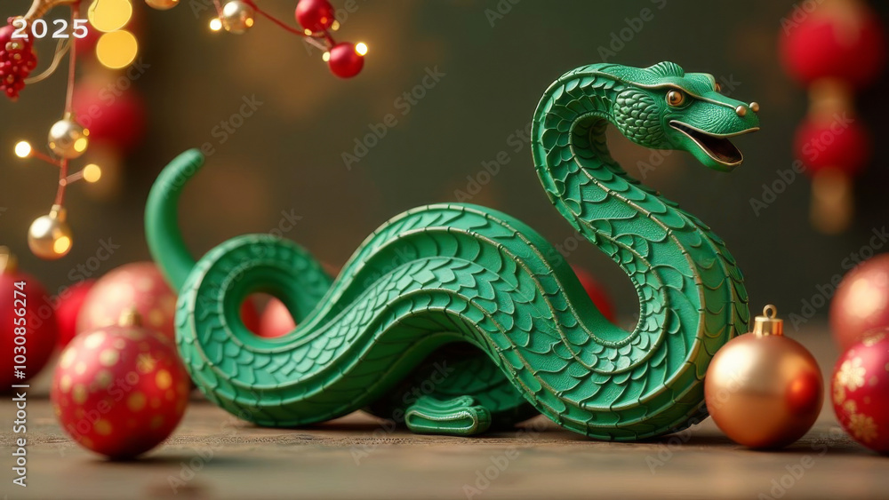 2025 is the symbol of the Chinese New Year green snake. Lunar New Year Celebrations 2025 is the symbol of the Chinese New Year green snake. Lunar New Year Celebrations
